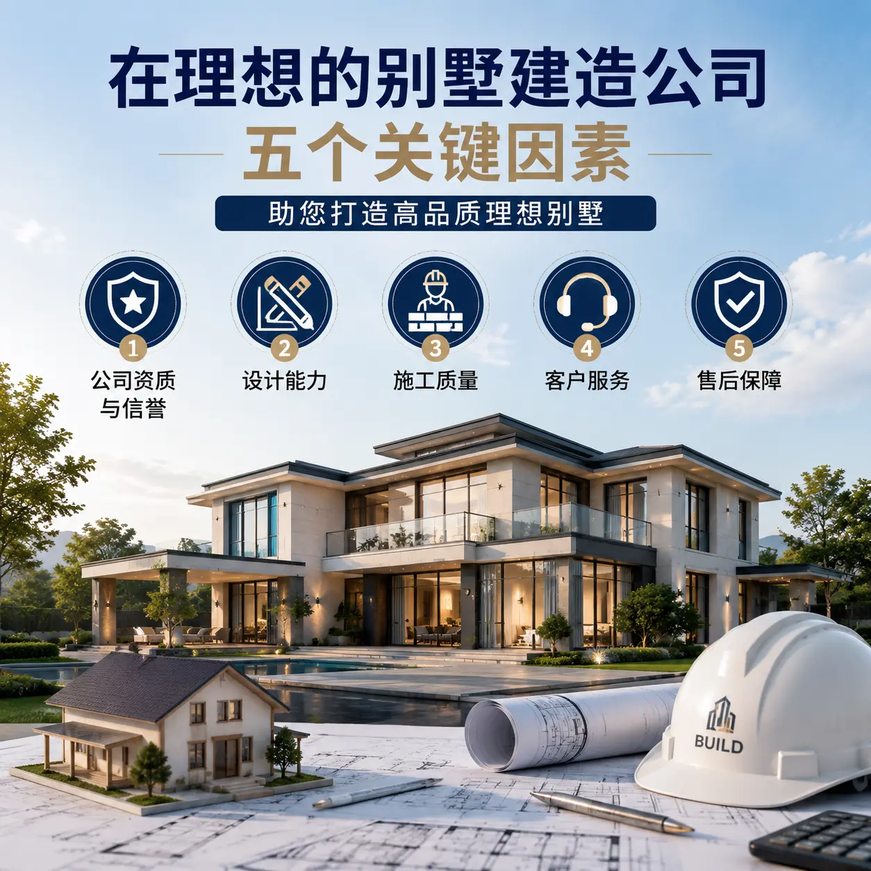 在 桐梓 找到理想别墅建造公司的五个关键因素