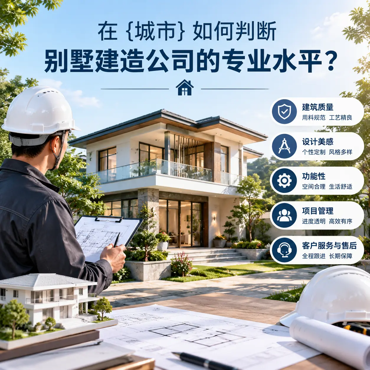 在 桐梓 如何判断别墅建造公司的专业水平?