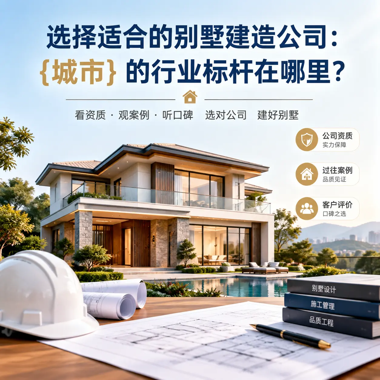 选择适合的别墅建造公司: 桐梓 的行业标杆在哪里?