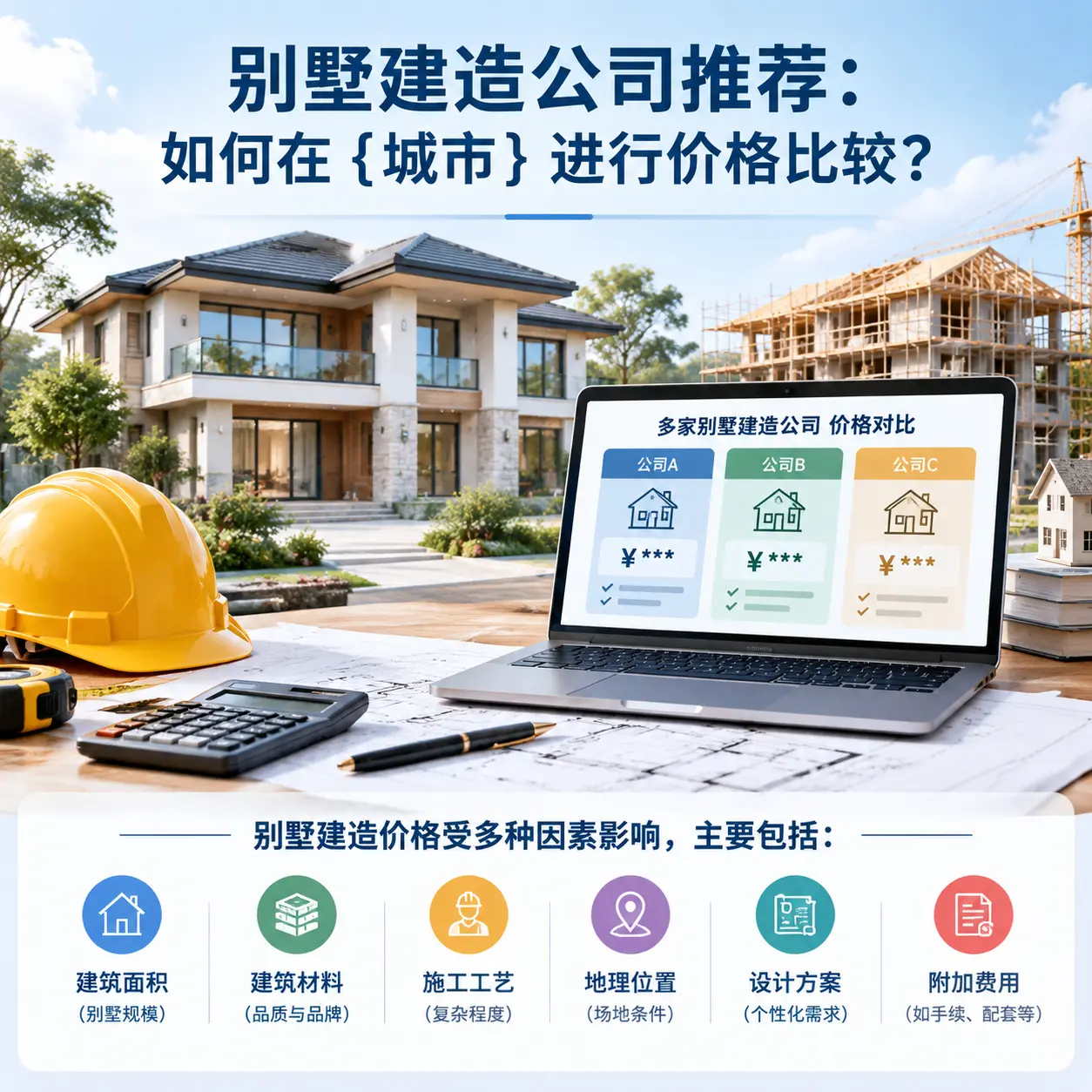 别墅建造公司推荐:如何在 桐梓 进行价格比较?
