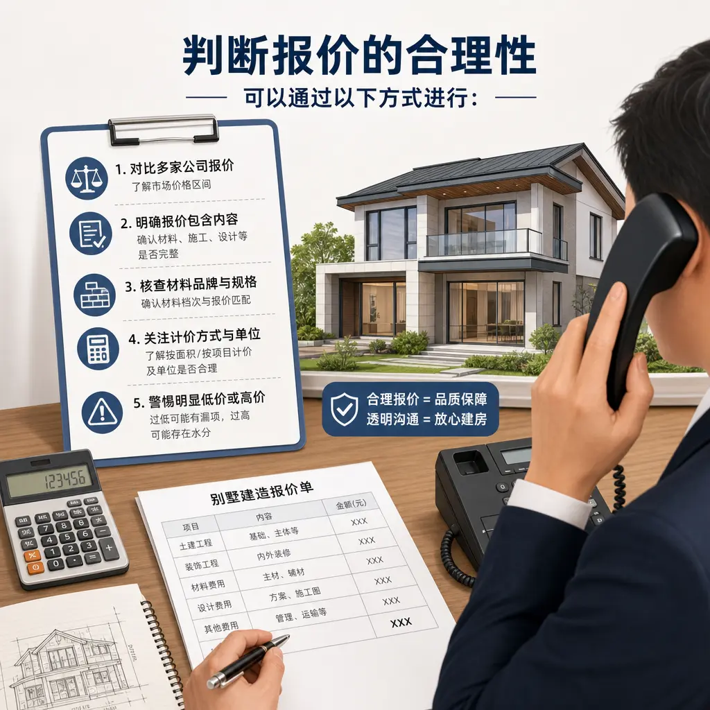 选择桐梓别墅建造公司时，电话咨询的注意事项