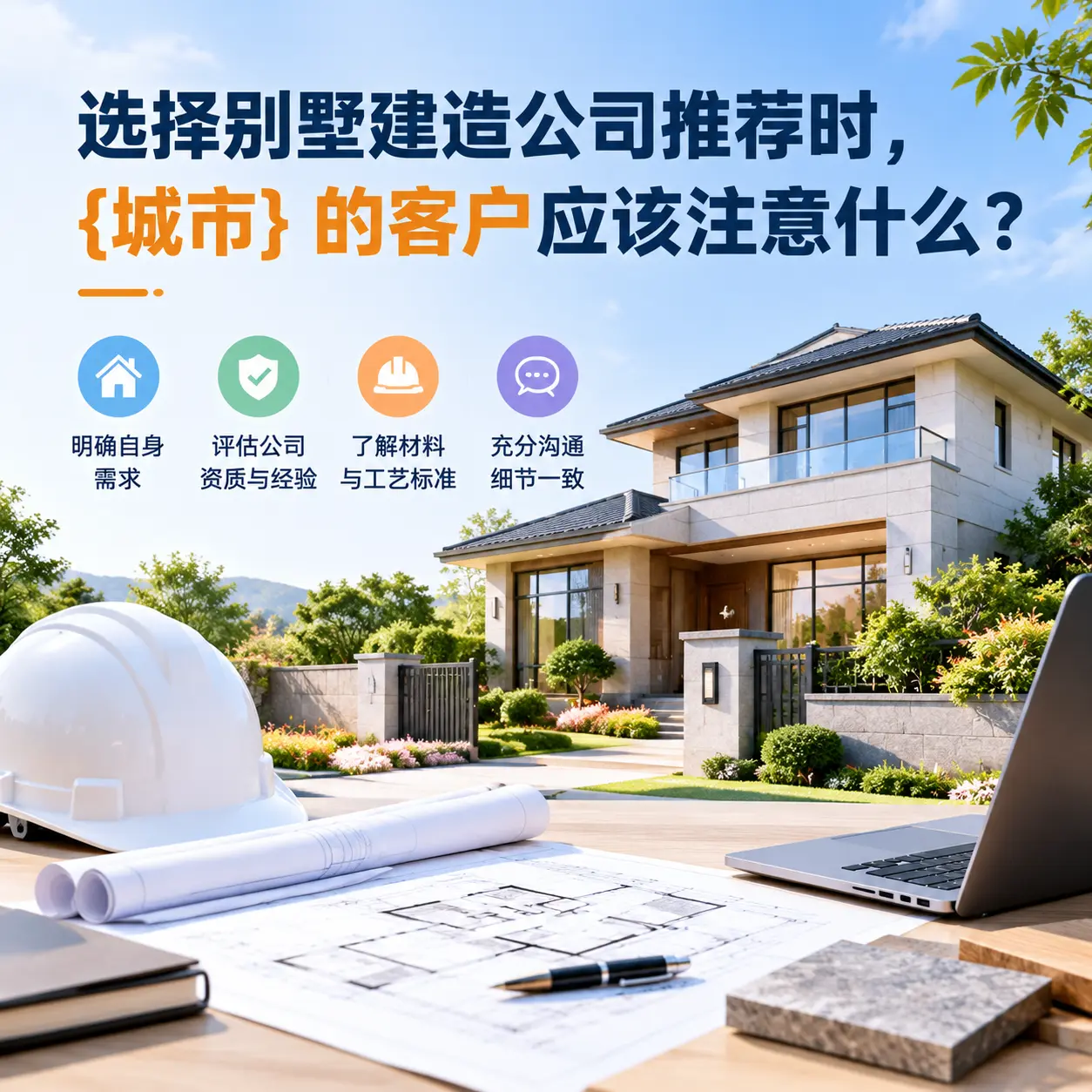选择别墅建造公司推荐时,桐梓 的客户应该注意什么?