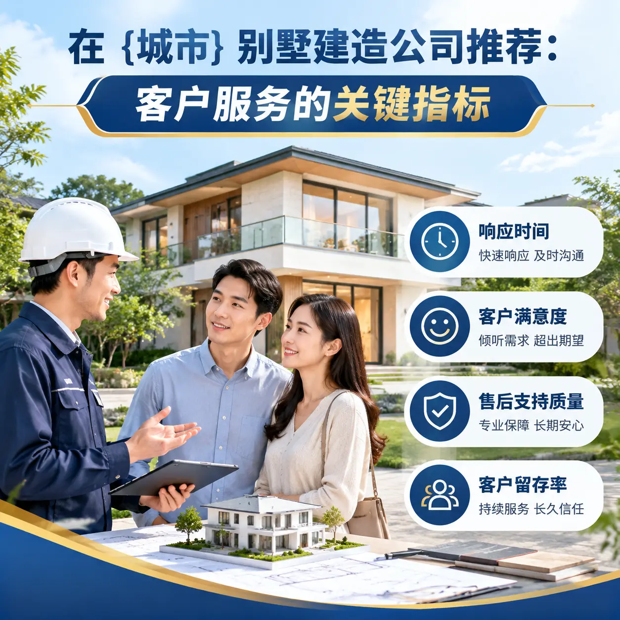 在 桐梓 别墅建造公司推荐:客户服务的关键指标