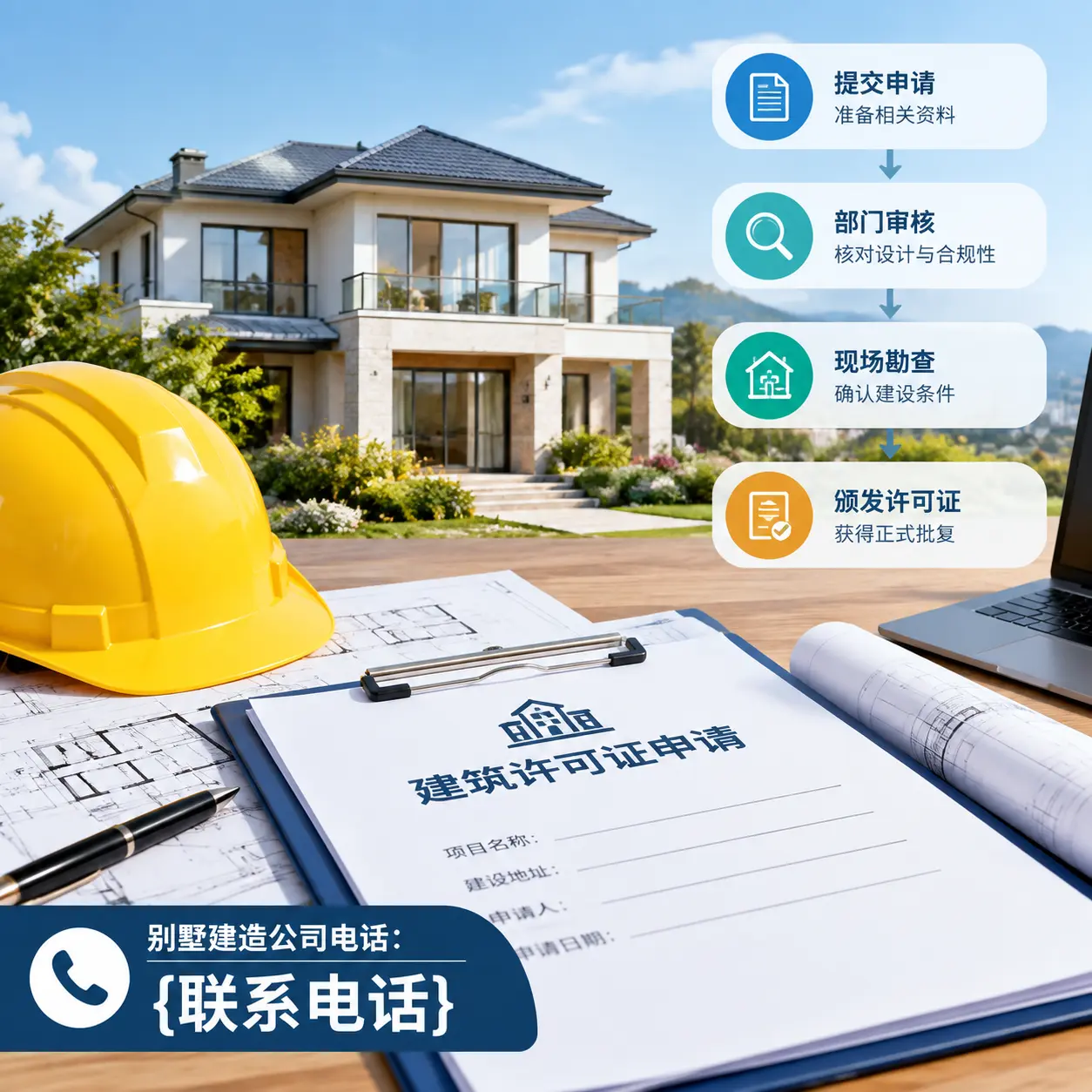 别墅建造公司电话：在桐梓建造前的准备工作