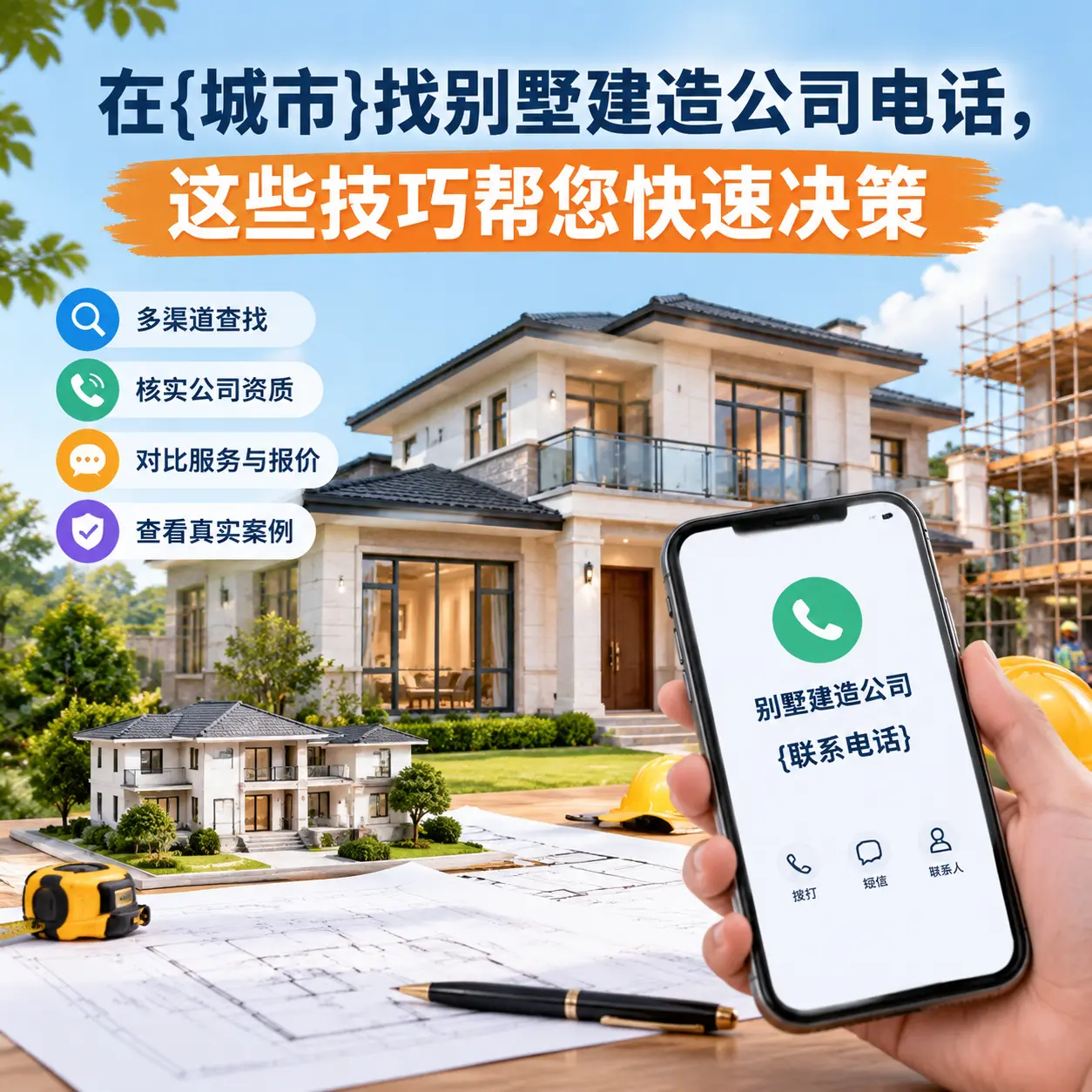 在桐梓找别墅建造公司电话,这些技巧帮您快速决策