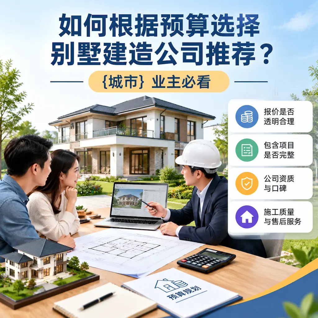 如何根据预算选择别墅建造公司推荐? 桐梓 业主必看