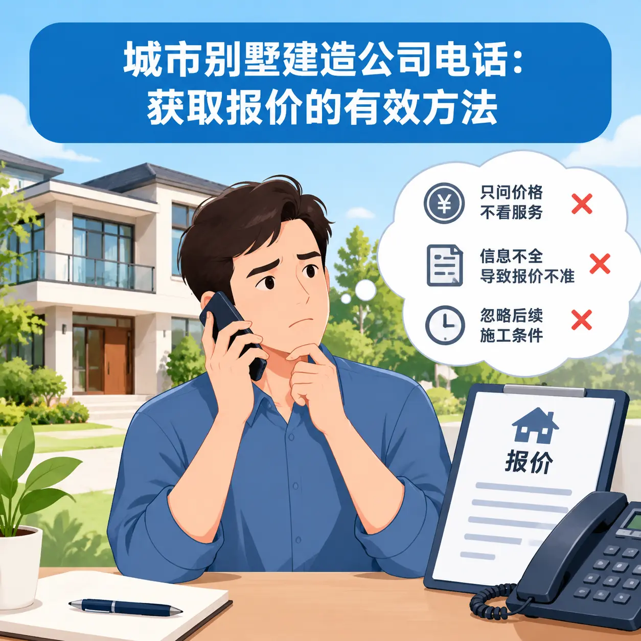 桐梓别墅建造公司电话:获取报价的有效方法