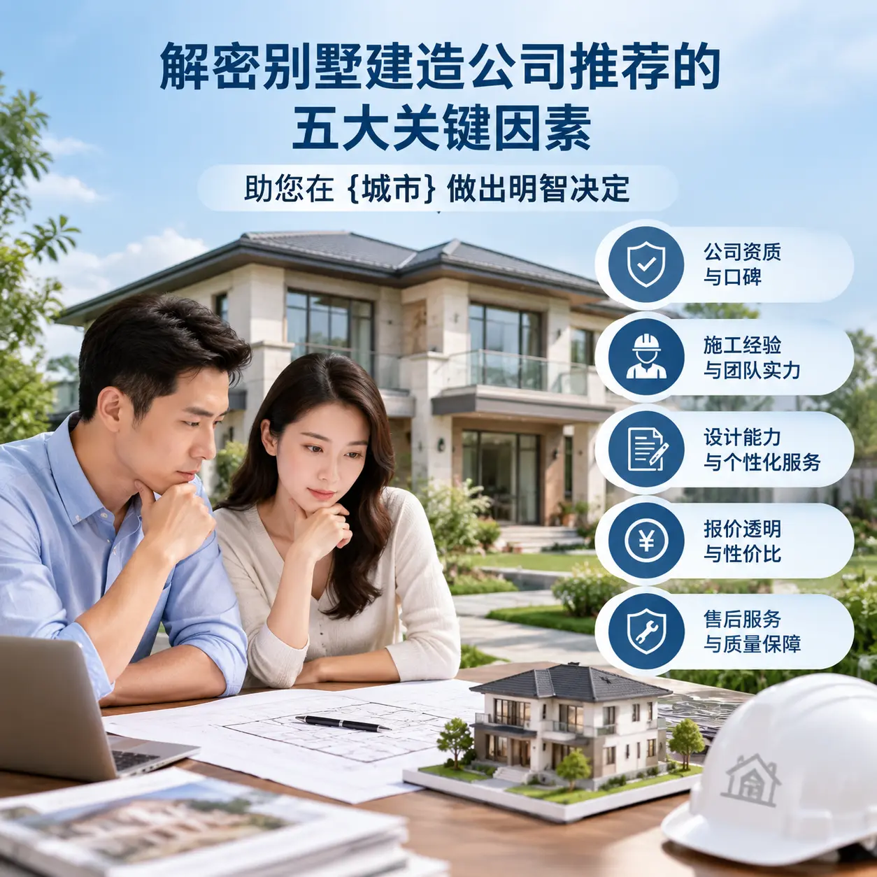 解密别墅建造公司推荐的五大关键因素,助您在 桐梓 做出明智决定