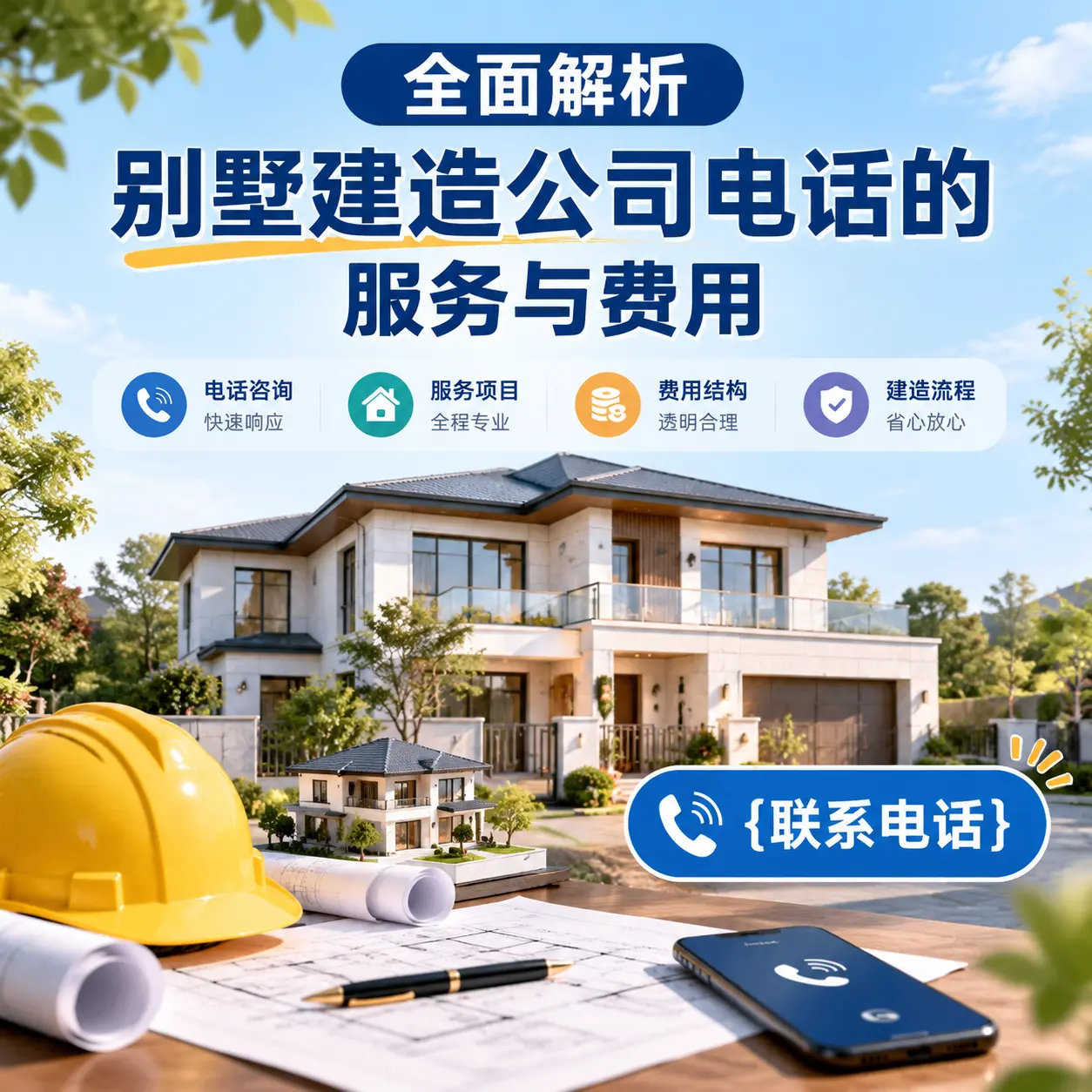 全面解析桐梓别墅建造公司电话的服务与费用